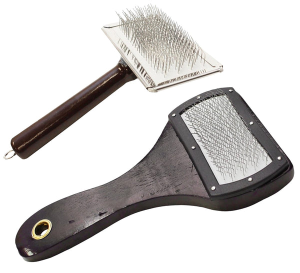 Aloe Care 06850 Slicker Brush, Stainless Steel