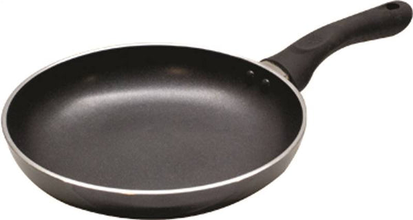 Ecolution Artistry Series EABK-5120 Fry Pan, 8 in Dia, Aluminum Pan, Black Pan, Hydrolon Pan, Stay-Cool Handle