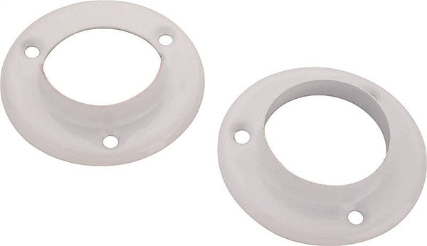 ProSource Closet Pole Socket, Plastic, White
