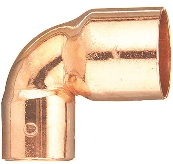 EPC 31298 Reducing Pipe Elbow, 1 x 3/4 in, Sweat, 90 deg Angle, Copper