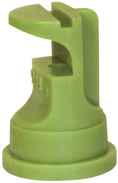 GREEN LEAF FT 7.5 6PK Flood Nozzle, Polyoxymethylene, Green, For: Y8253051 Series Round Cap, Lechler Spray Tip