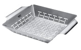 Weber 6434 Deluxe Grilling Basket, 13.8 in L, 11.8 in W, Stainless Steel