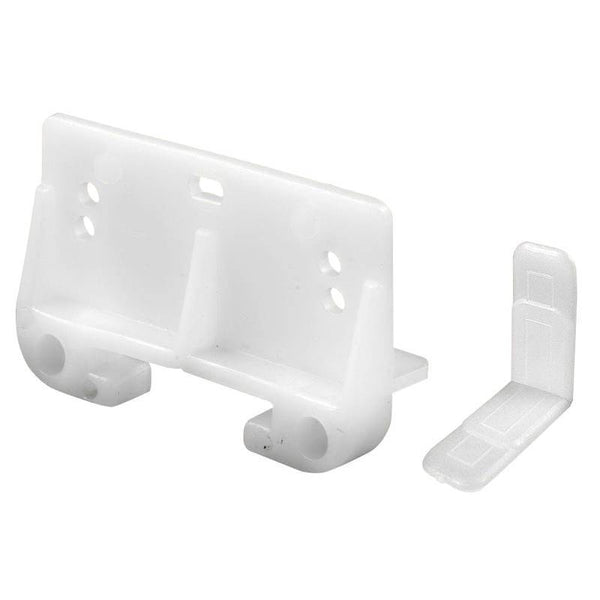 Prime-Line R 7128 Drawer Track Guide Kit, Plastic, White