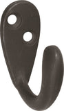 National Hardware SPB1425 N830-143 Robe Hook, Zinc, Oil-Rubbed Bronze