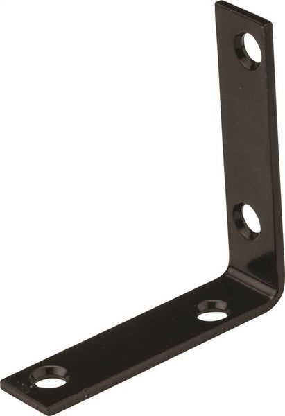 National Hardware 115BC Series N266-483 Corner Brace, 3 in L, 3/4 in W, Steel, 0.011 Thick Material