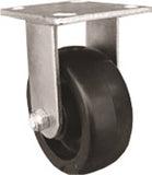 Shepherd Hardware 9389 Rigid Caster, 5 in Dia Wheel, 2 in W Wheel, Polypropylene Wheel, 500 lb