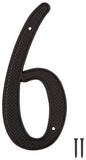 ProSource N-016-PS House Number, Character: 6, 4 in H Character, 2.28 in W Character