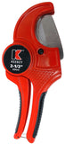 Keeney K840-102 Pipe Cutter, 2-1/2 in Max Pipe/Tube Dia, HCS Blade