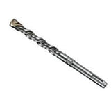 Bosch Bulldog HC2000 Hammer Bit Drill Bit, Optimized Flute, 2 in L Flute, SDS Plus Shank, 25-64 in Dia Shank