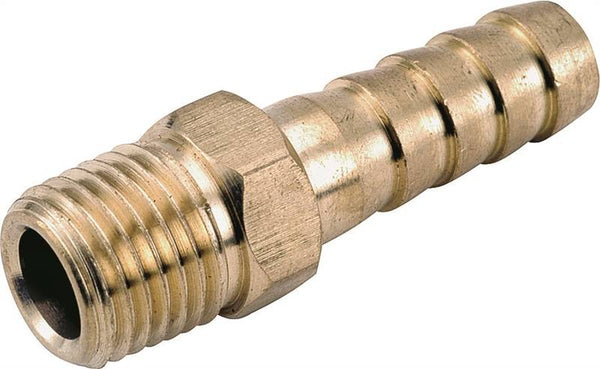 Anderson Metals 129 Series 757001-1006 Hose Adapter, 5/8 in, Barb, 3/8 in, MPT, Brass