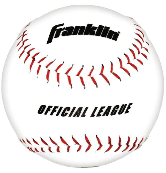 Franklin Sports 1532 Baseball, 9 in Dia, Cork/Rubber, Orange/White