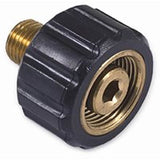 Mi-T-M AW-0023-0487 Screw Coupler, 1/4 in Connection, MNPT x M22