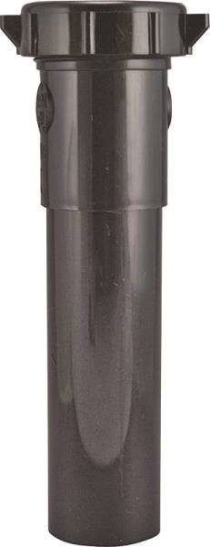 Plumb Pak PP40-8B Pipe Extension Tube, 1-1/2 in, 8 in L, Slip-Joint, Plastic, Black