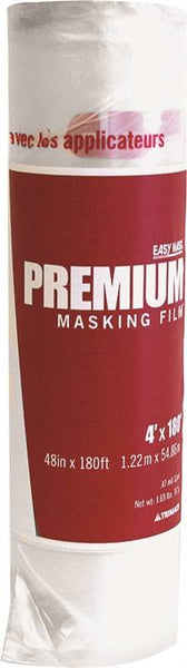 Trimaco EasyMask 44880 Masking Film, 180 ft L, 48 in W