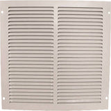 ProSource 1RA1212 Air Return Grille, 12 in L x 12 in W, White