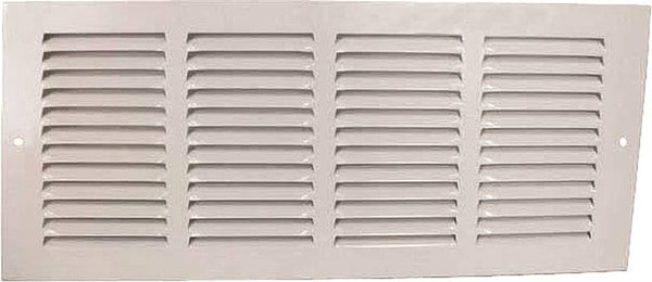 ProSource 1RA1406 Air Return Grille, 14 in L x 6 in W, White