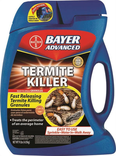 BayerAdvanced 700350A Termite Killer, Granular, Sprinkle Application, 9 lb