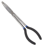 Vulcan JL-PR51100-90 Bent Nose Plier, 11 in OAL, 5.2 cm Jaw Opening, Black Handle, Non-Slip Grip Handle, 3/4 in W Jaw