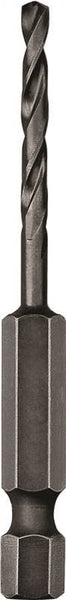 DeWALT DD5113 Impact Drill Bit, 13/64 in Dia, 3-1/16 in OAL, Spiral Flute, 1/4 in Dia Shank, Hex Shank