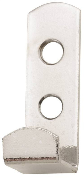 OOK 50233 Mirror Clip Set, 20 lb, Steel, Nickel, Wall Mounting