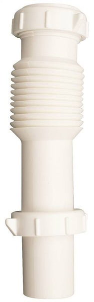 Plumb Pak PP812-7 Sink Tailpiece, 1-1/2 in, 7 in L, Slip-Joint, Plastic