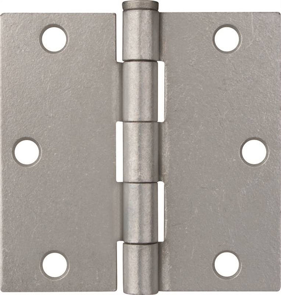 ProSource LR-045-PS Utility Hinge, Steel, Galvanized, Removable Pin, 180 deg Range of Motion, Full Mortise Mounting