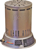 Dura Heat LPC25 Convection Heater, Liquid Propane, 15000 to 25000 Btu, 600 sq-ft Heating Area, Silver