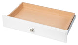 Easy Track RD04 Drawer, Wood, White