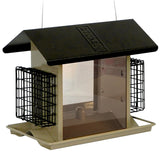 Stokes Select 38111 Large Bird Hopper Feeder, 8 lb, Metal/Plexiglas, 10.9 in H