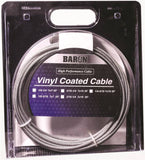 BARON 03205 Aircraft Cable, 3/16 to 1/4 in Dia, 50 ft L, 740 lb Working Load, Galvanized Steel