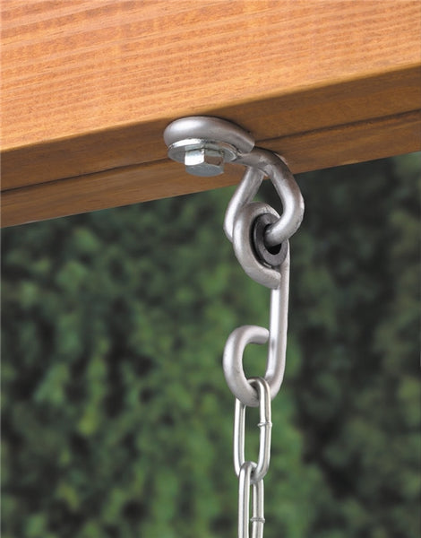 PLAYSTAR PS 7676 Swing Hanger, Heavy-Duty, Metal, For: Wood Swing Beams