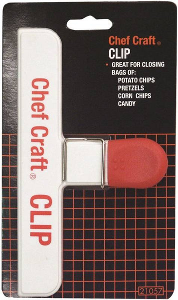 CHEF CRAFT 21292 Bag Clip Set, Plastic, Blue/Green/Purple