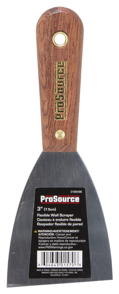 ProSource Wall Scraper, 3 in W Blade, HCS Flexible Blade