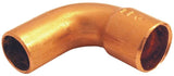 EPC 31412 Street Pipe Elbow, 1 in, Sweat x FTG, 90 deg Angle, Copper