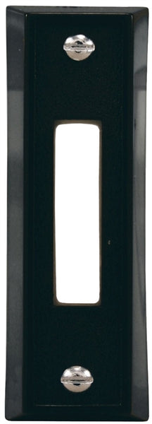 Heath Zenith SL-664-02 Pushbutton, Wired, Plastic, Black