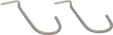 CRAWFORD HS15 Storage Hook, 20 lb, Hammer-In Mounting, Steel, Gray, Zinc