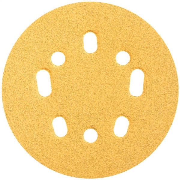 NORTON 04062 Sanding Disc, 5 in Dia, Coated, P80 Grit, Coarse, Aluminum Oxide Abrasive, Paper Backing