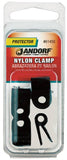 Jandorf 61450 Cable Clamp, Nylon, Black