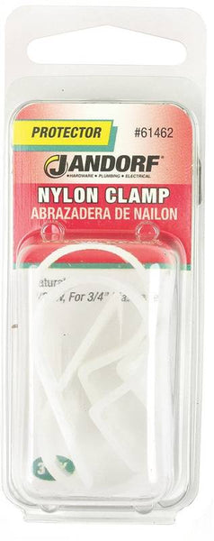 Jandorf 61462 Cable Clamp, Nylon, Natural