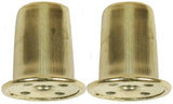 Jandorf 60109 Finial, Top Hat, Brass