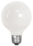 Feit Electric G2560W/950CA/FIL LED Bulb, Globe, G25 Lamp, 60 W Equivalent, E26 Lamp Base, Dimmable, Daylight Light