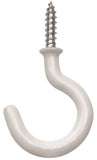 OOK 50352 Cup Hook, 7/8 in L, Vinyl-Coated