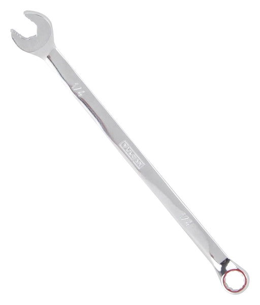 Vulcan MT6545016 Combination Wrench, SAE, 1/4 in Head, Chrome Vanadium Steel