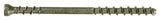 CAMO 345128 Deck Screw, #7 Thread, 1-7/8 in L, Trim Head, Star Drive, Carbon Steel, ProTech-Coated