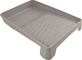 WOOSTER BR549-11 Paint Tray, 16-1/2 in L, 11 in W, 1 qt Capacity, Polypropylene Co-Polymer, Gray