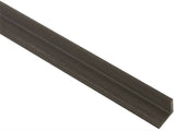 Stanley Hardware 4061BC Series N215-491 Angle Stock, 1-1/2 in L Leg, 48 in L, 1/4 in Thick, Steel, Mill