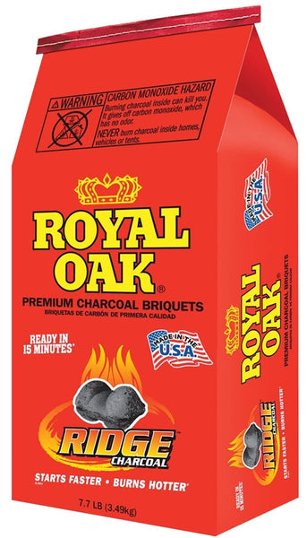 ROYAL OAK 192-294-107 Charcoal Briquettes, 7.7 lb Bag