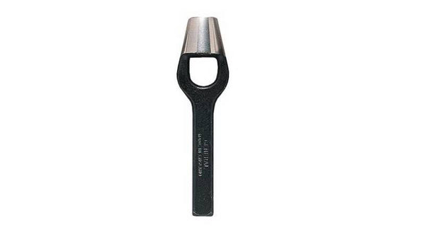 GENERAL 1271E Arch Punch, 1/2 in Tip, 4-1/2 in L, Steel