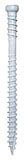 SCREW RT CMPST TRIM WHT 8X2-1/