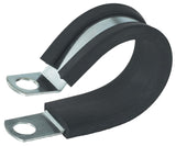 GB PPR-1558 Insulated Clamp, 5/8 in Max Bundle Dia, Rubber/Steel, Black